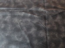 Black Swirls on Black/Gray Tonal Cotton Fabric 44" Wide x 33" long