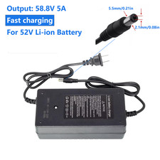58.8V 5A Lithium-ion Smart Charger For 52V Li...