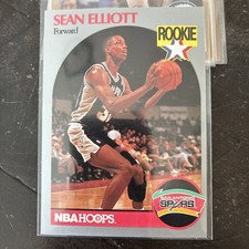 Sean Elliott NBA Hoops Card #267