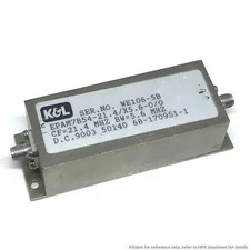 BW: 5Mhz Microwave Filter EPAM3L56-5.0-0/0 K&L