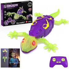 Wall Climbing Gecko, Glow in The Dark Lizard, Rc Toys for Kids,Wall Crawler R...