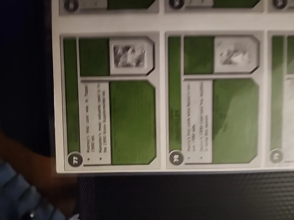 Tarjetas deportivas guía de precios revista tarjetas sin cortar 1991 Foto 4 de 4