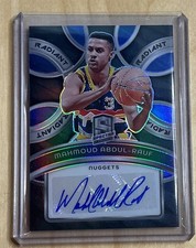 2023-24 Panini Spectra Prizm Mahmoud Abdul-Rauf Radiant Signatures Auto #’d /99