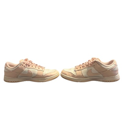 Nike Women Dunk Low DD1503-102 Sneakers Pearl White Pink Shoe Size 10