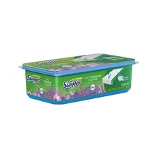 Swiffer Sweeper TRAP + LOCK Wet  Mop Cloth Lavender 24/Pack (15846)