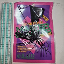RAID JAPAN Master Blaster Buzzbait Black Rare Color Fishing Lure