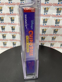 Chip n Dale Rescue Rangers Disney's Capcom CIB VGA WATA CGC PSA Nintendo NES