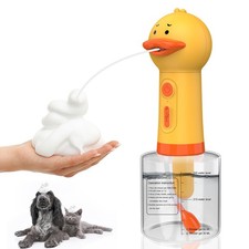Electric Foaming Shampoo Dispenser for Dog and Cat Bathing, Rechargeable Soap