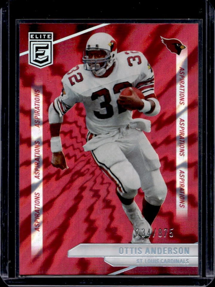 2024 Donruss Elite Ottis Anderson Aspirations Shimmer #234/875
