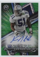 2023 Composite Resurgence Signatures Green Surge Refractor Ken Norton Auto 1h55