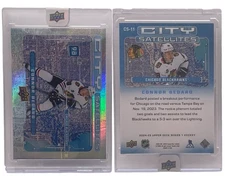 2024-25 Upper Deck #CS-11 Connor Bedard City Satellites Refractor