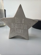 Dunelm Decorative Star - Tell A Beautiful Story