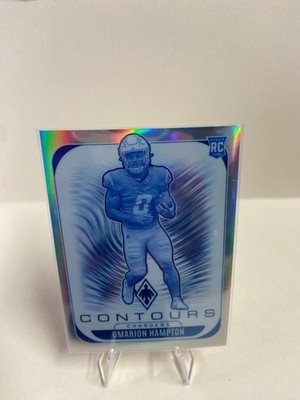 2025 Phoenix #18 Contours RC Omarion Hampton Los Angeles Chargers
