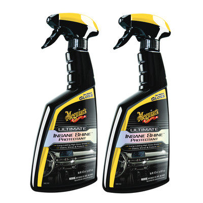 2x Meguiars Ultimate Insane Shine Protectant Innenraum Cockpitpflege 473ml