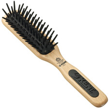 Kent PF20 Narrow Cushion Paddle Brush - Taming Fat Pins, Detangling Long Thick
