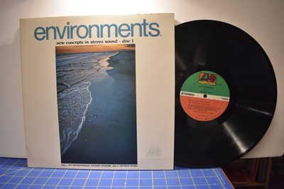 SYNTONIC Research Inc Environments LP disc one LP Atlantic SD-66001 stereo GF