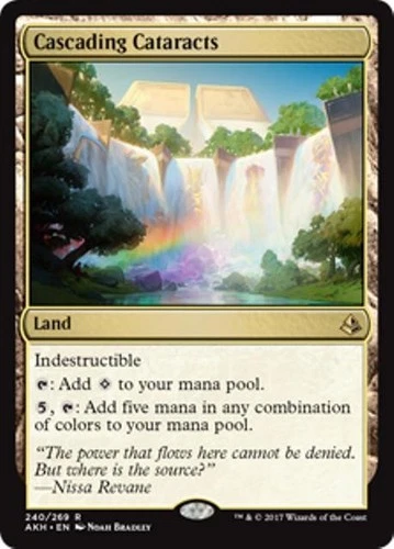 MTG - CASCADING CATARACTS - Amonkhet (R)