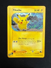 Pokemon Pikachu 84/144 Skyridge Unlimited Wizards ENG Vintage Cards on eBay