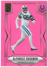 2025 Panini Donruss Elite Football Pink #46 DeForest Buckner Colts!
