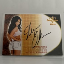 Hiromi Oshima 2015 Bench Warmer Thanksgiving 11-26-15 Autograph Card #39