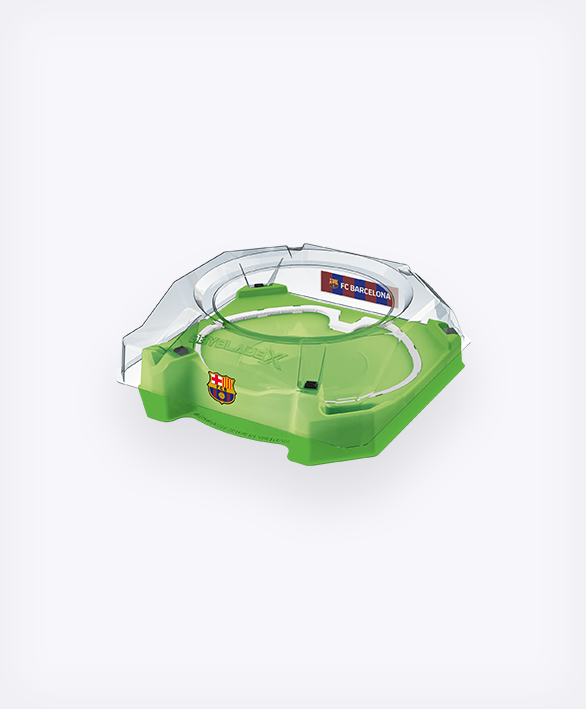 Takara Tomy Beyblade X UX-00 FC Barcelona Bey Kick Off Set B4