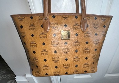 Authentic MCM Visetos Tote 13 Inch
