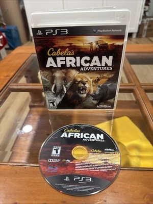 Cabela's African Adventures (Sony PlayStation 3, 2013). Tested. Very Clean!
