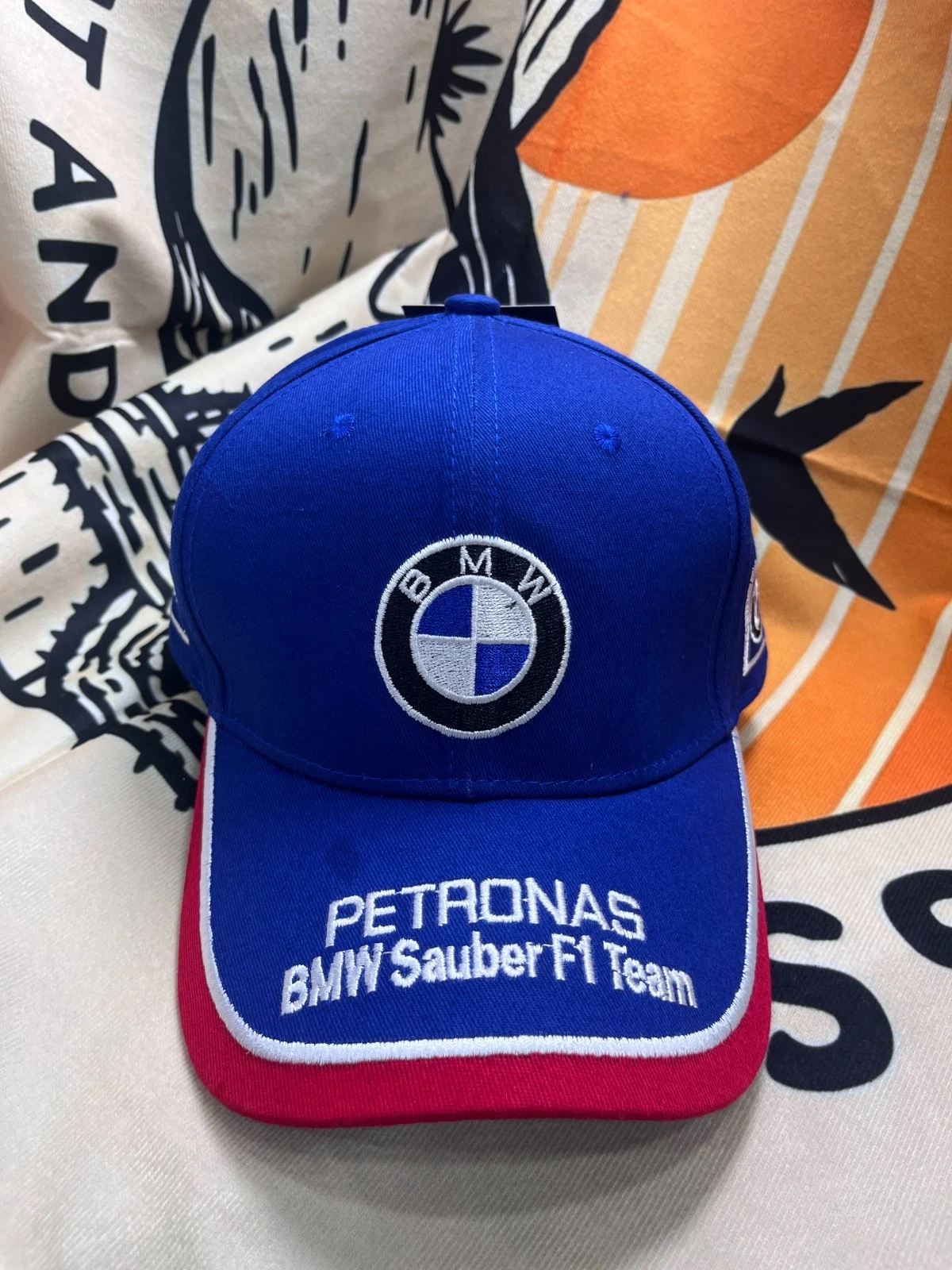 Bmw Sauber F1 Team Men's Outdoors Blue Baseball Cap Adjustable
Opens in a new window or tab