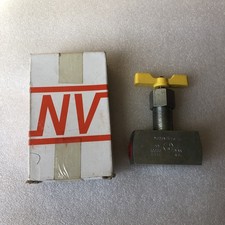 MARSH Instrument Co. Needle Valve N1513, 3/8” FFG, 10000# Steel MAX WOG USA