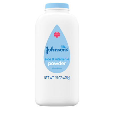 Johnson's Cornstarch Unisex Powder for Baby and Toddler with Aloe,15 oz
