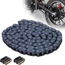 T8F Sprocket Chain 116 Links with 2*T8F Spare Master for 43cc 47cc 49cc 50cc 2-S