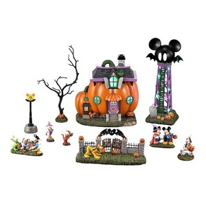Disney Halloween Village 12 Piece Set | eBay
