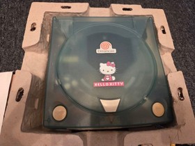 SEGA Dreamcast HKT-3000 Hello Kitty Blue Console w/ Software & Box Japan