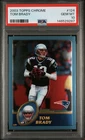 2003 Topps Chrome Tom Brady #124 PSA 10
