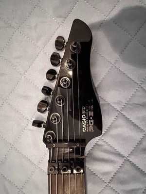Electric Guitar Casio PG-380 Synthesizer Black | eBay