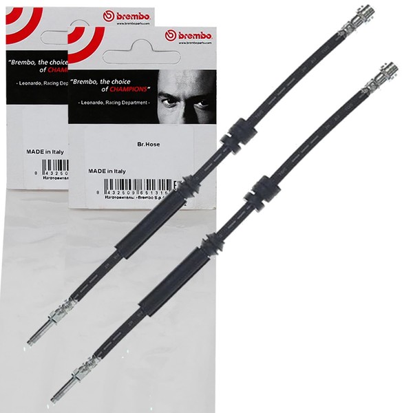 2X Brembo BremsschlÄUche Hinten Beidseitig Passend FÜR Audi A6 A7 Links+Rechts-image