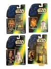 Star Wars Kenner 1996 POTF Hologram FOIL figures lot of 4 ALL DROIDS SET MOC