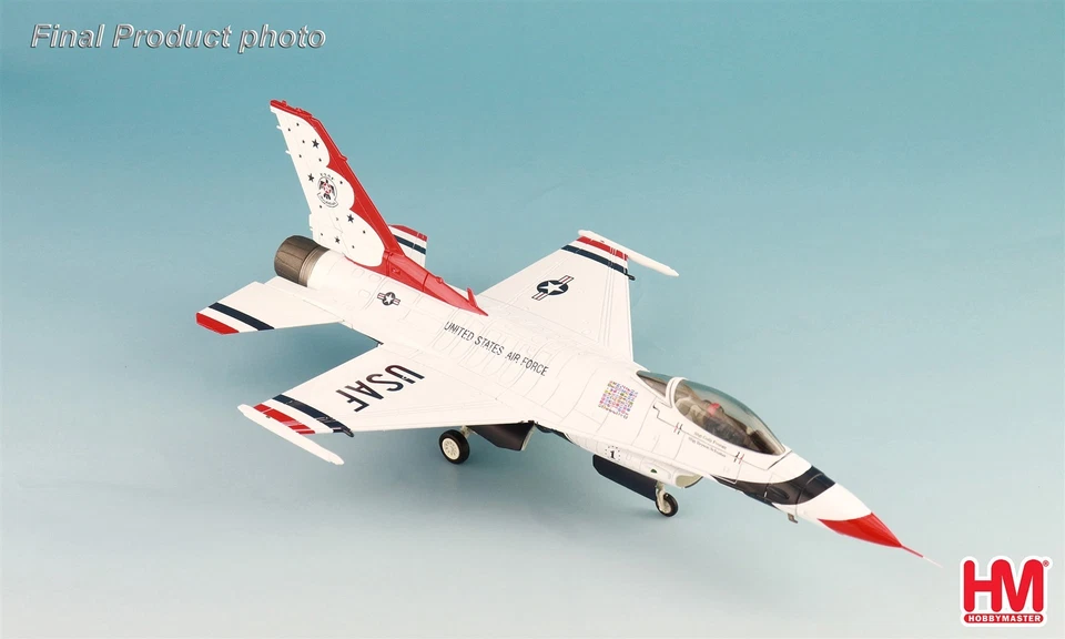 Hobby Master 1/72 F-16C Fighting Falcon USAF Thunderbirds, #1, RIAT 2017 HA38039 - Image 2 of 4