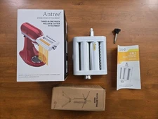 Antree Stand Mixer Three-in-One Pasta Roller & Cutter Attachment