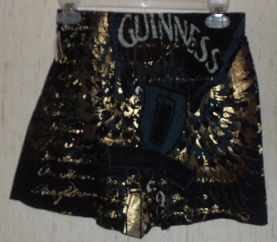 NUEVO CON ETIQUETAS HOMBRE GUINNESS NOVEDAD PUNTO BOXER/PANTALONES CORTOS PARA DORMIR TALLA S (28-30) Foto 2 de 3