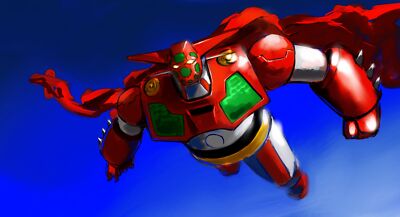 Anime Mechs Getter 1 Getter Robo Getter Robo  Gaming Mat Desk 28937