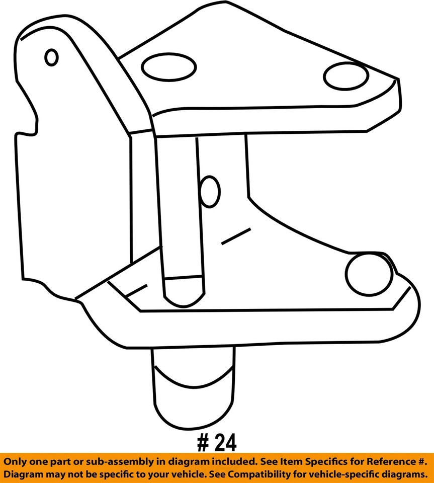 GM OEM 8800 Blazer Front Door Lock HardwareHinge Assy 88979800 eBay