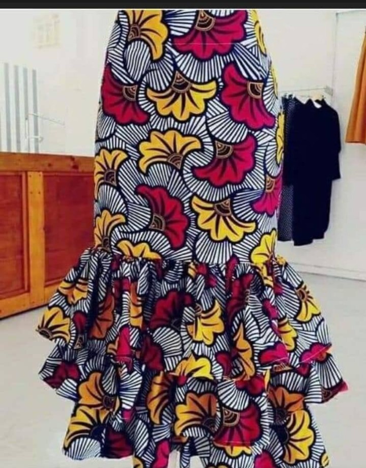 Fine Long Ankara Skirts Ankara Designs Dashiki Skirt Long African