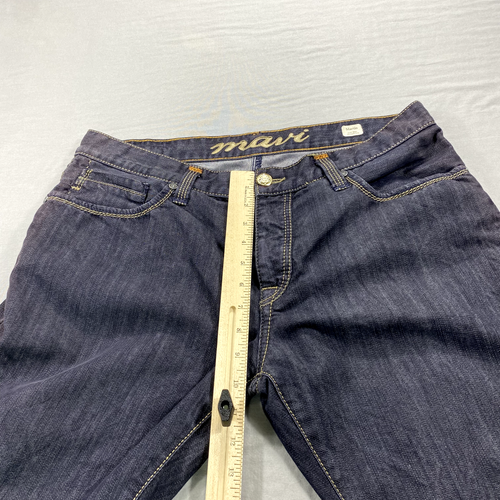 Mavi Jeans Mens 36x32 Blue Denim Martin Straight Leg Low Rise Dark Wash - Picture 8 of 14
