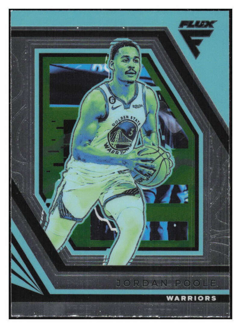 JORDAN POOLE 2022-23 Panini Flux #171 NBA Warriors ID:85874