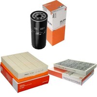 Mahle / Knecht Innenraumfilter LAK 46 Luftfilter LX 622 ÖLfilter OC 281