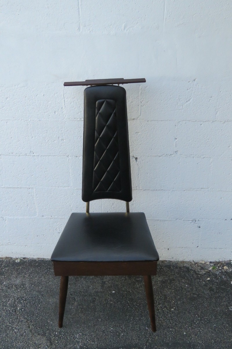Gentleman's Valet Butlers Chair Vintage Mid Century Modern