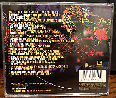 Def Jam's Rush Hour Soundtrack 1998 Music CD Hip Hop Rap Wu-Tang Clan Jay-Z Joe