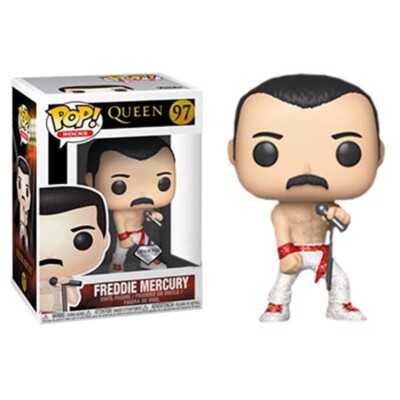 Funko POP! Rocks - Queen - Freddie Mercury Diamond Glitter #97