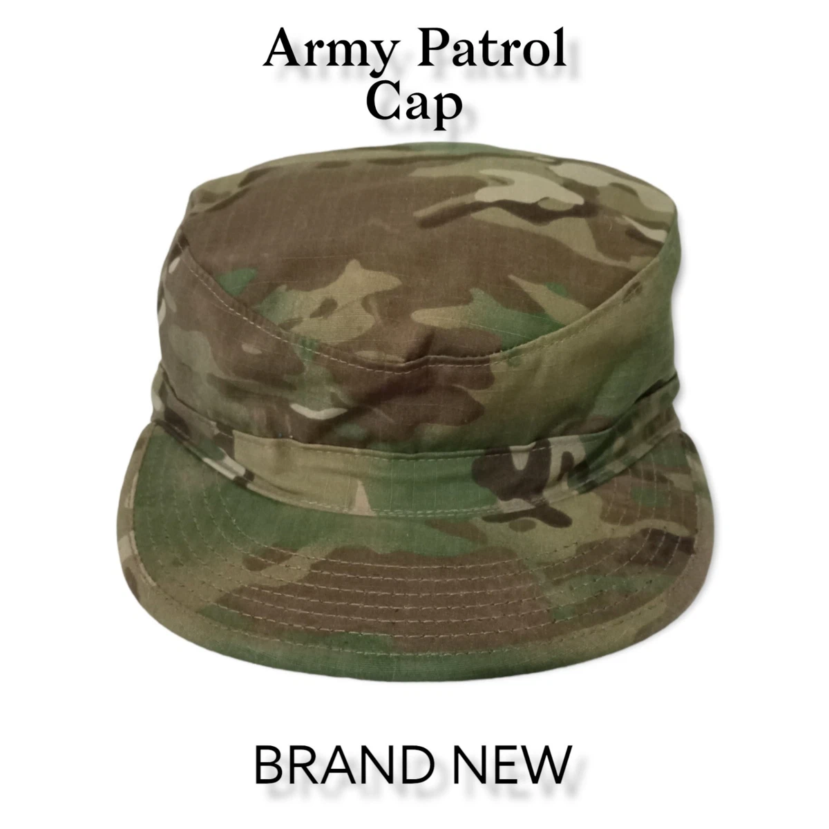 Set Of 2 Army Patrol Caps Size 7 1/4 Multi Cam 海外 即決